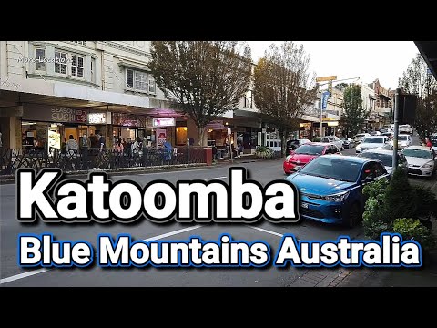 Katoomba Town Centre - Blue Mountains NSW Australia | Night Walking Tour