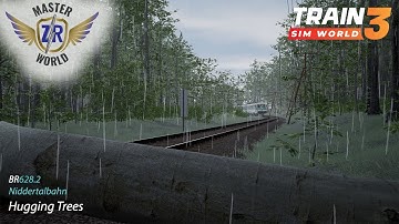 Hugging Trees - Niddertalbahn - BR 628.2 - Train Sim World 3