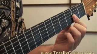 Mini Lesson Ventura Highway , America acoustic guitar lesson part 1 chords