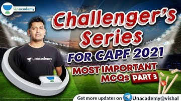 CHALLENGER SERIES: Most Important MCQ