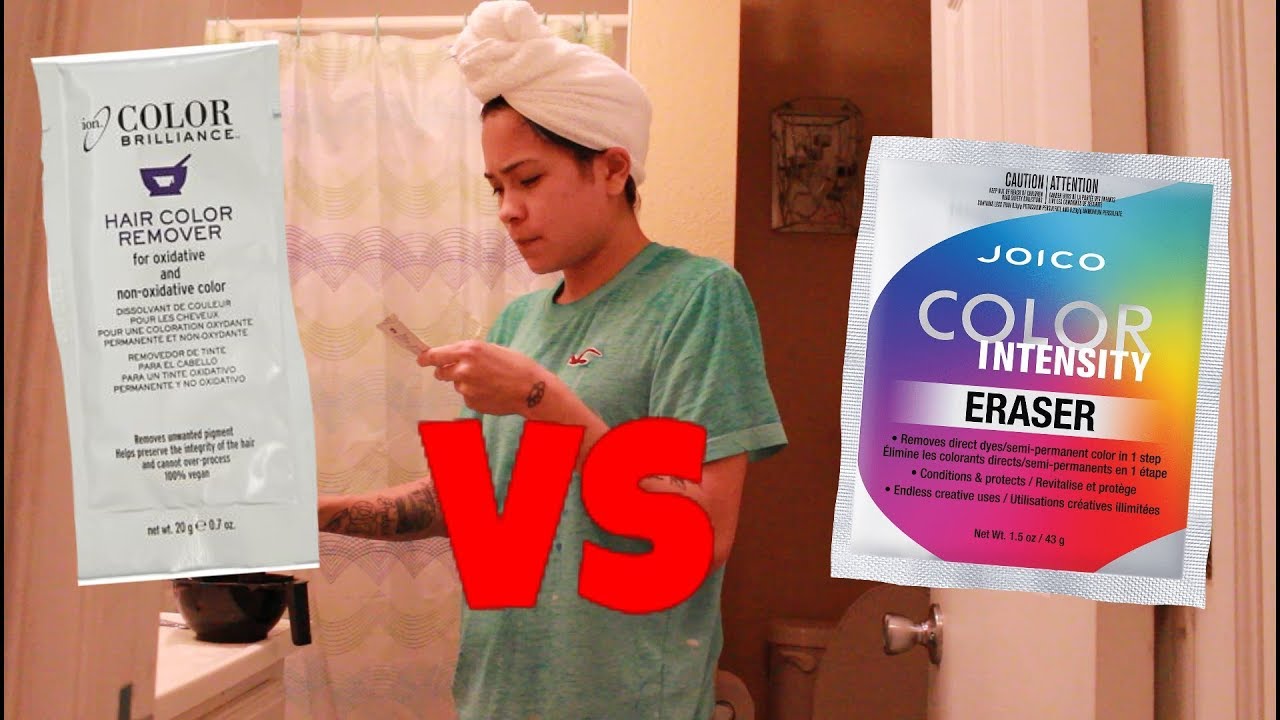 Trying To Get Rid Of The Blue Hair YouTube
