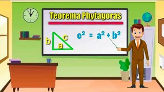 Cara Menghitung Sisi Miring Segitiga dengan Teorema Phytagoras #segitiga siku siku