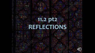 Math 1 11.2 pt2 Reflections