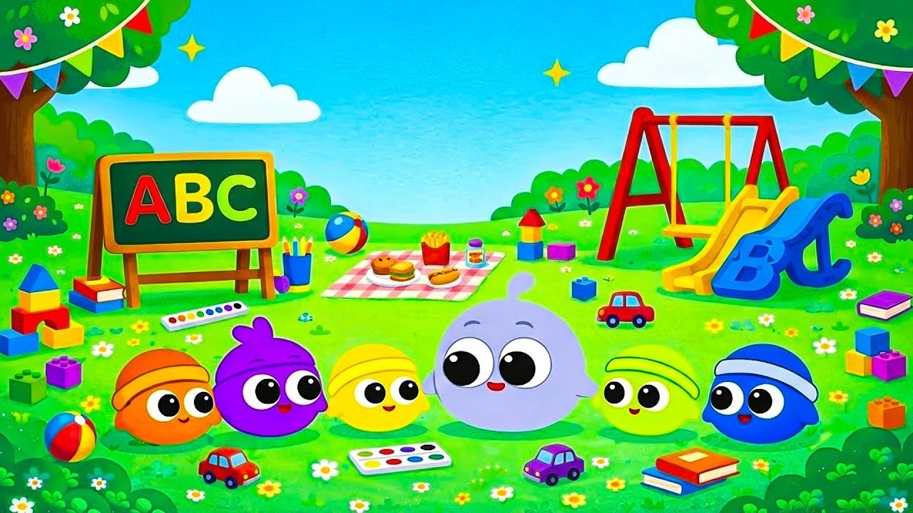 🌈 ABC Learning Playground 🎵 Learn Letters, Enjoy Playtime & Meet