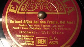 Will Glahe / Schuricke - ( 4 / 5 ) Bel ami (Electrola) chords
