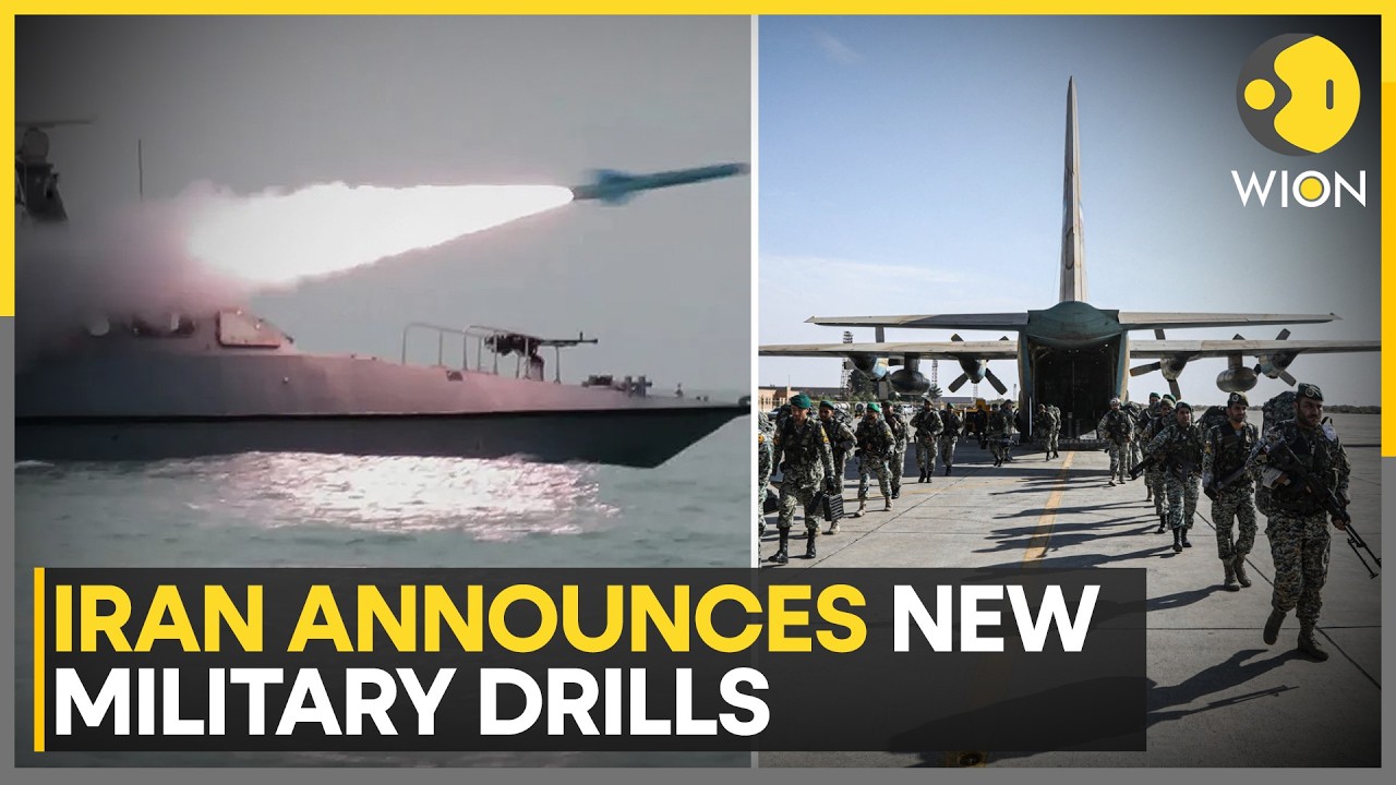 Iran Announces New Military Drills Near Strait of Hormuz Ahead of Talks | WION