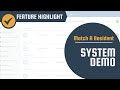 Match A Resident Customized Residency Lists - System Demo 2020