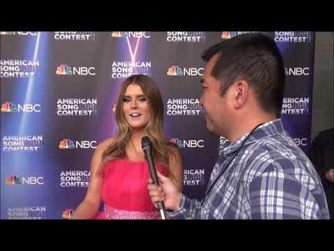 Ada Leann Red Carpet Interview at American Song Contest 2022 Qualifiers