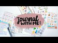 Journal With Me Using Canon Ivy Pocket Printer & Sticker Haul