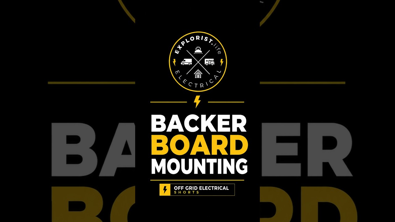 Use 3/4 inch plywood for a solid backer board that keeps hardware mounting simple and secure.