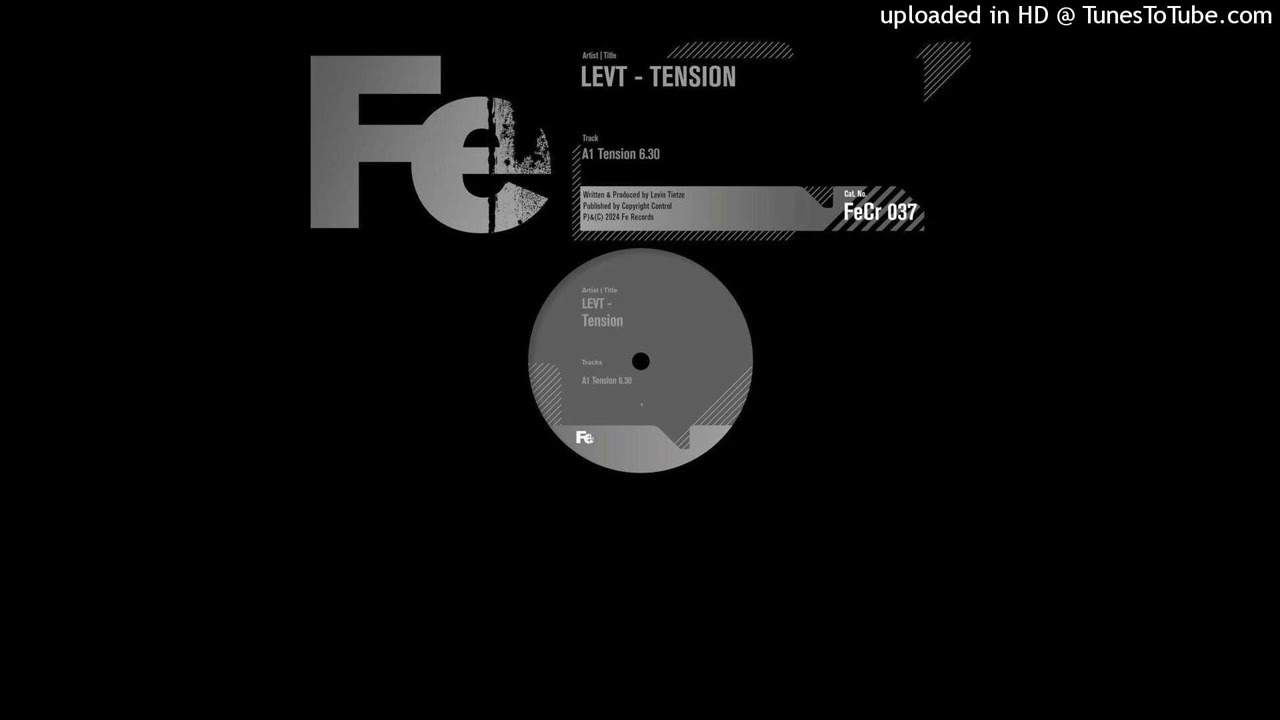 Watch LEVT - Tension (Original Mix) on YouTube Watch LEVT - Tension (Original Mix) on YouTube
