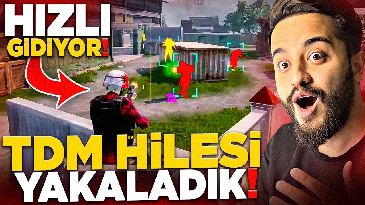 HİLE SİSTEMİNDE TDM ve HIZLI GİTME HİLESİ YAKALADIK! PUBG Mobile