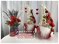 Scandinavian gnome valentine we sew a gnome for valentines day beautiful large gnome leprechaun diy