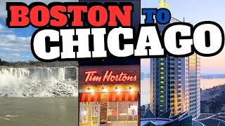 Boston to Chicago (via Niagara Falls)