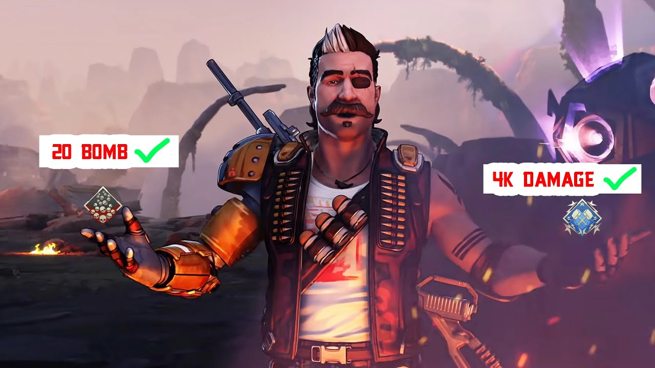 Fuse 20 BOMB and 4K Damage | Apex Legends