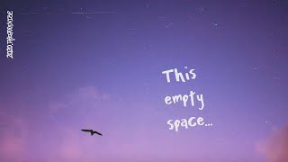 Miniatura de vídeo de "James Arthur - Empty Space (Lyrics)"