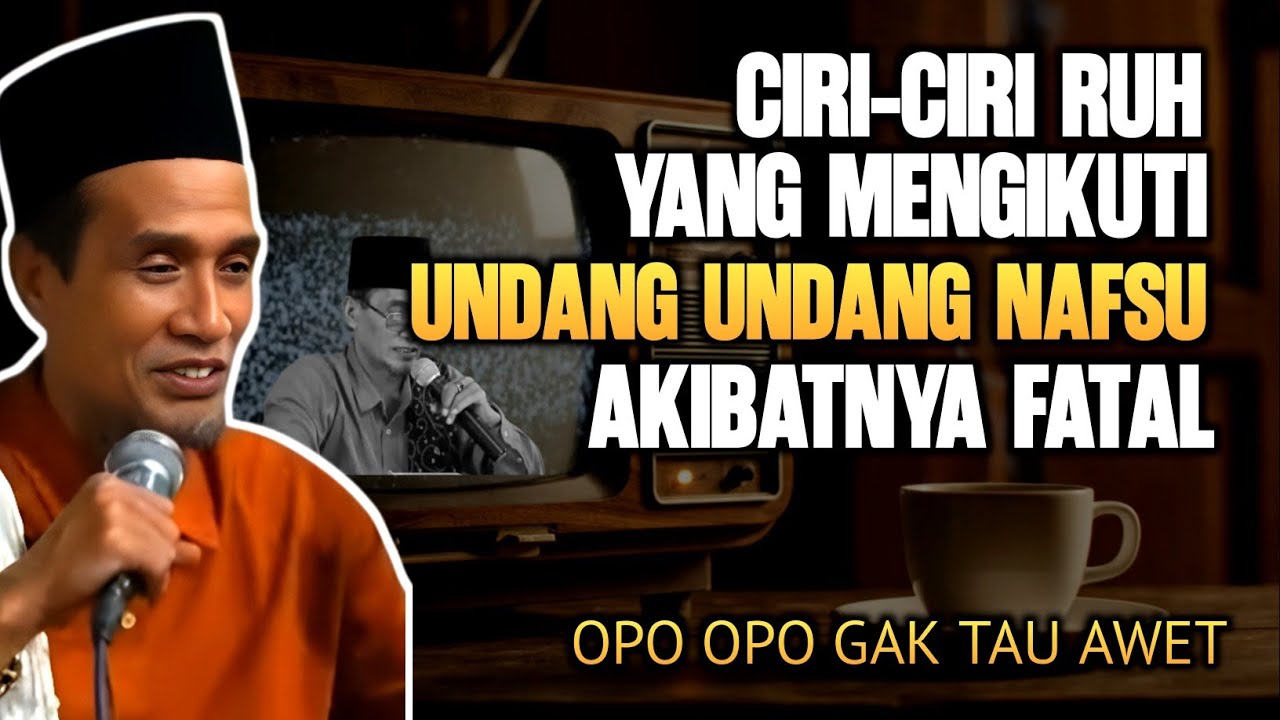 Inilah Ciri Ruh yang Tunduk pada Hawa Nafsu Hingga Lupa Jalan Pulang