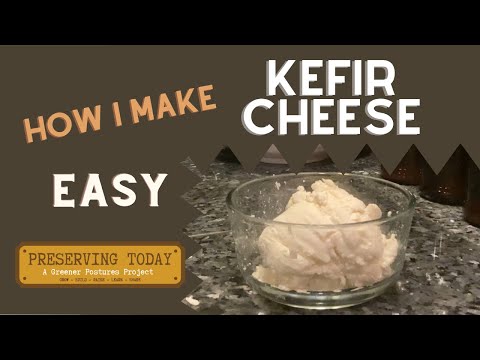How To Make Kefir Cheese From Scratch