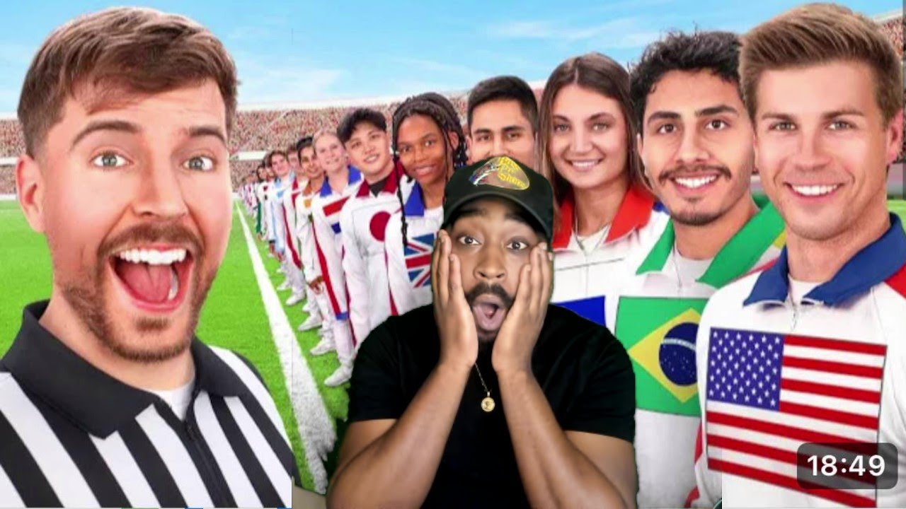 $250,000 Showdown: MrBeast Unites Countries in Epic Competition! - YouTube
