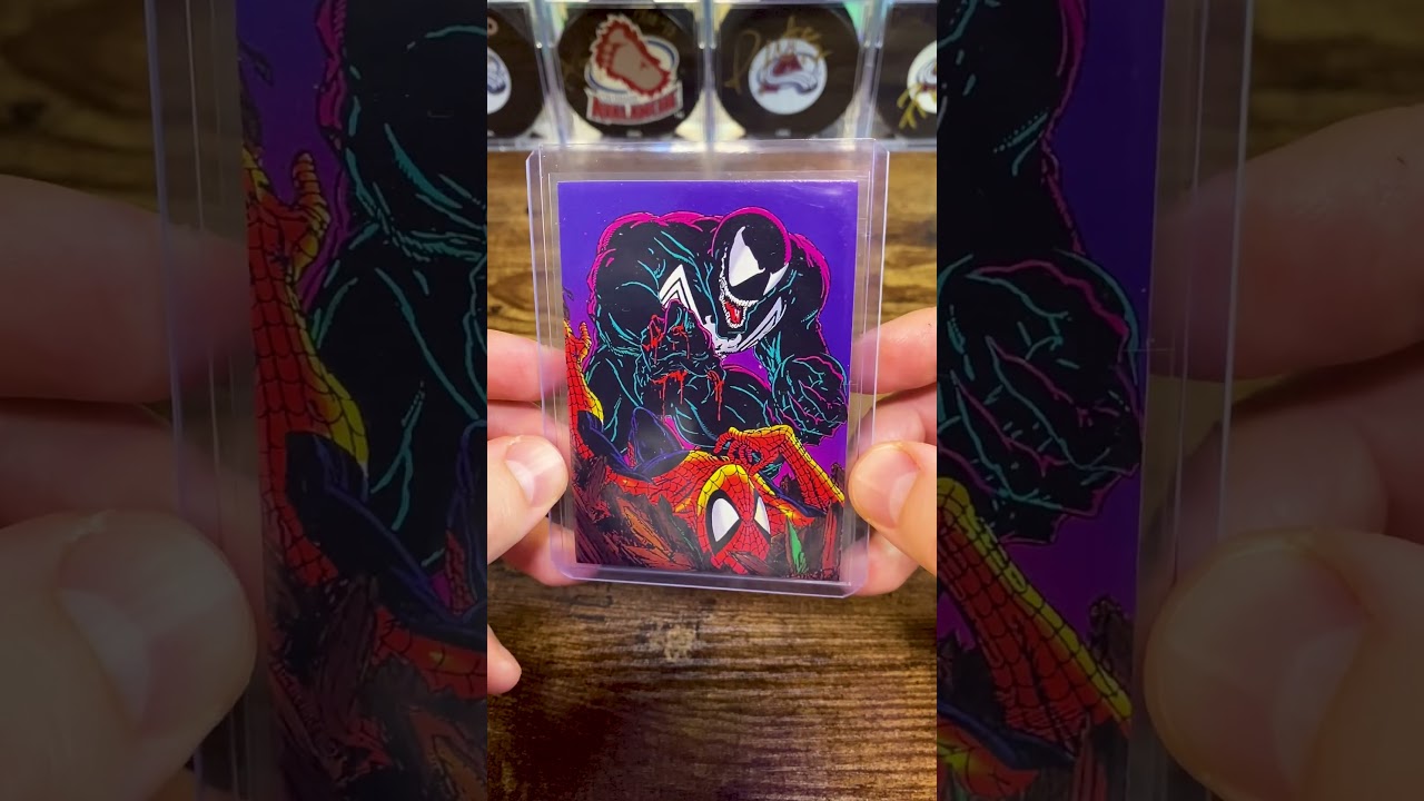 #96  - Top 100 Favorite Cards #sportscards #marvel #Spiderman #Venom