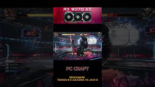 RX 9070 XT  TEKKEN 8 in AZUCENA VS JACK-8 #PCCraft #GamingPC2026 #RTX5090 #PCBuild #shorts #viral