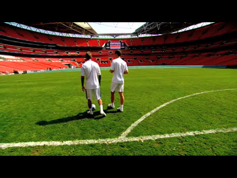 David Beckham and Andy Murray launch Malaria No More UK at Wembley