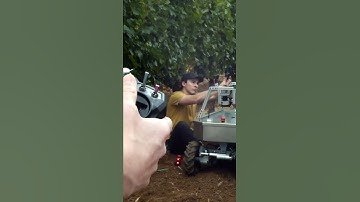 Meet the Vitibot: A Game-Changing Vineyard Robot #Shorts | George Fox University