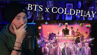 FIRST TIME HEARING - BTS x Coldplay - MY UNIVERSE  ( METAL VOCALIST REACTS )
