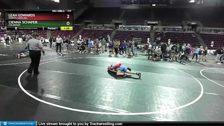 117 Lbs Champ. Round 2 - Cienna Schafer, Colorado ...