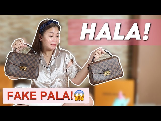 REAL VS FAKE Louis Vuitton Croisette Bag (MAY NAPEKE NANAMAN😢) 