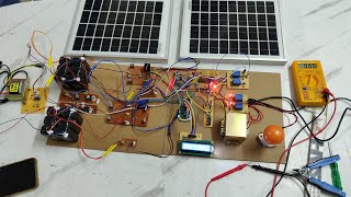HVS-4812. Construction of Solar based micro Power Grid with Automatic Stand-by Power Source