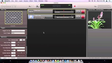 BoinxTV: How to display static text