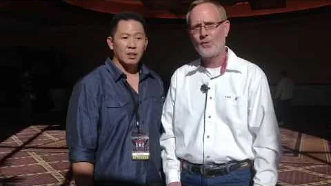 Gordon Wat with Terry Anglin