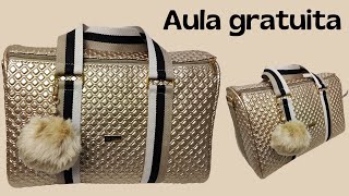 BOLSA BAÚ  moldes grátis