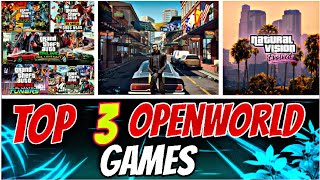 Top 5 Open World Games For Android 2023 | open world games from android |Full realistic and smooth