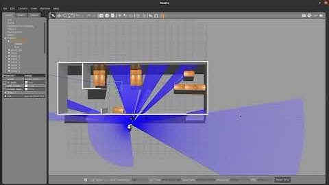 Simulation of the Follow me modality: a tracking, following and monitoring system