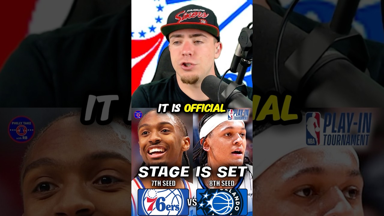 Sixers vs Magic In The NBA Play-In… & It’s Going To Be A TOUGH BATTLE 👀🔥 #76ers #Sixers #NBA