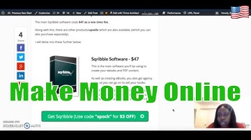 Sqribble Review | Is It The Best Software To Create An eBook Online | Make Money Online (2020)