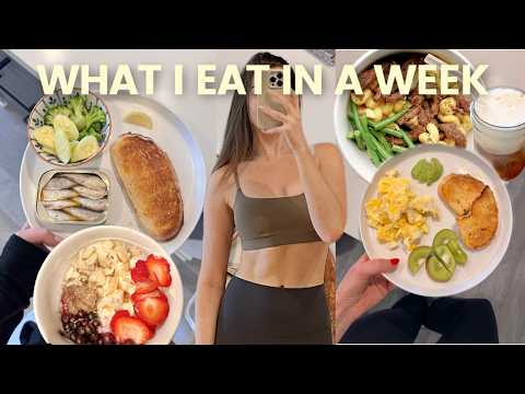 What i eat in a week to feel my BEST 🍲 EASY high protein recipes for balance