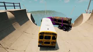 Information The Most BRUTAL School Bus Crash 😱 | BeamNG.drive Guide
