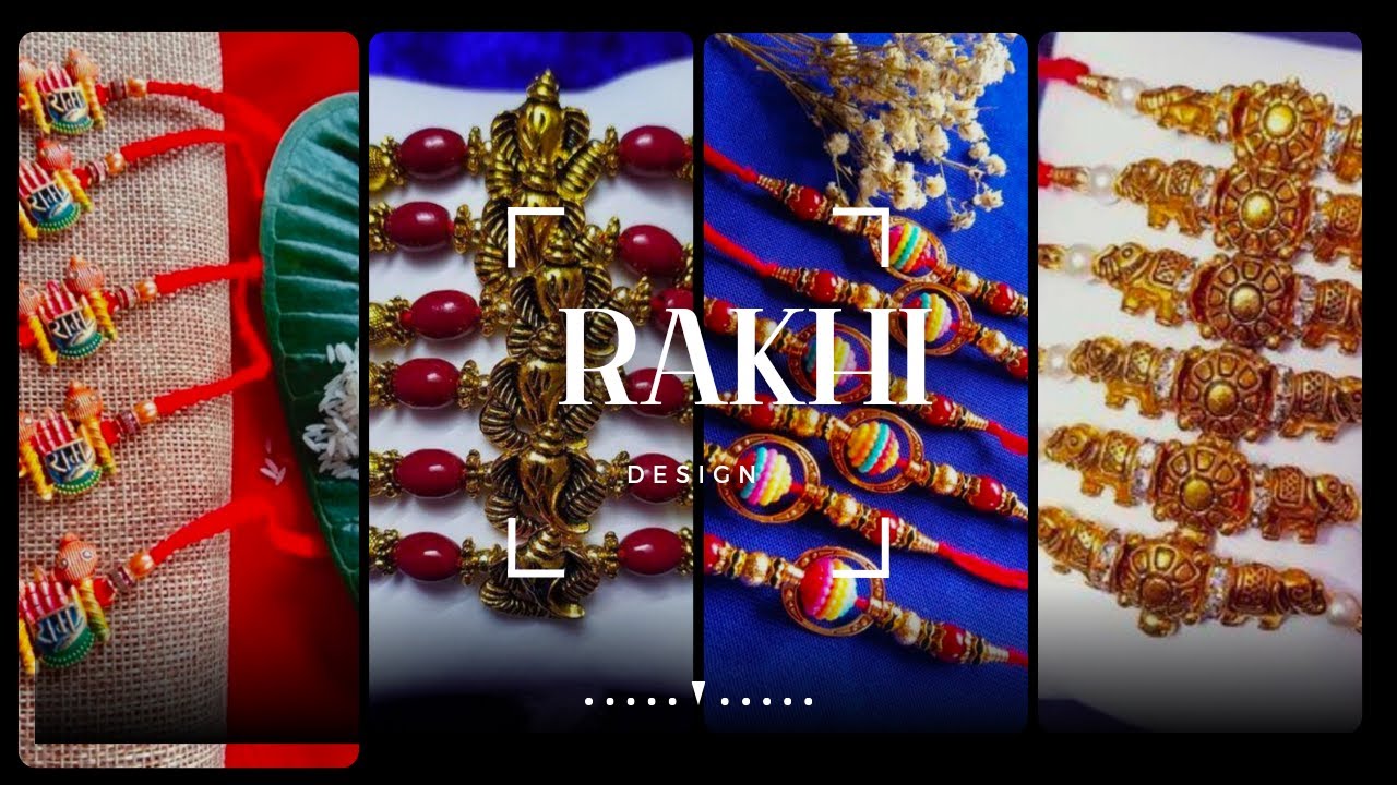 New fashion jewellery Collection Rakhi design Handmade Metal Rakhis for ...