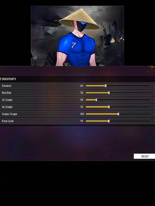 Raistar Scert Sensitivity Satting 🤫 | New Auto Headshot Sensitivity For All Guns😱 #freefire #shorts