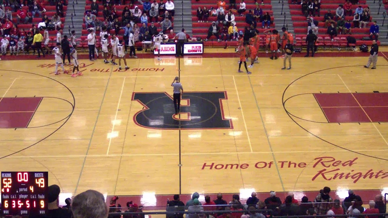 Reading vs Chester High School Boys' JuniorVarsity Basketball YouTube