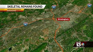 Human remains discovered buried behind house in Birmingham
