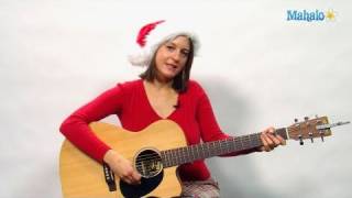 how to play santa baby on guitar