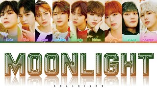 CRAVITY (크래비티) - 'MOONLIGHT' (Color Coded Lyrics Eng/Rom/Han/가사)