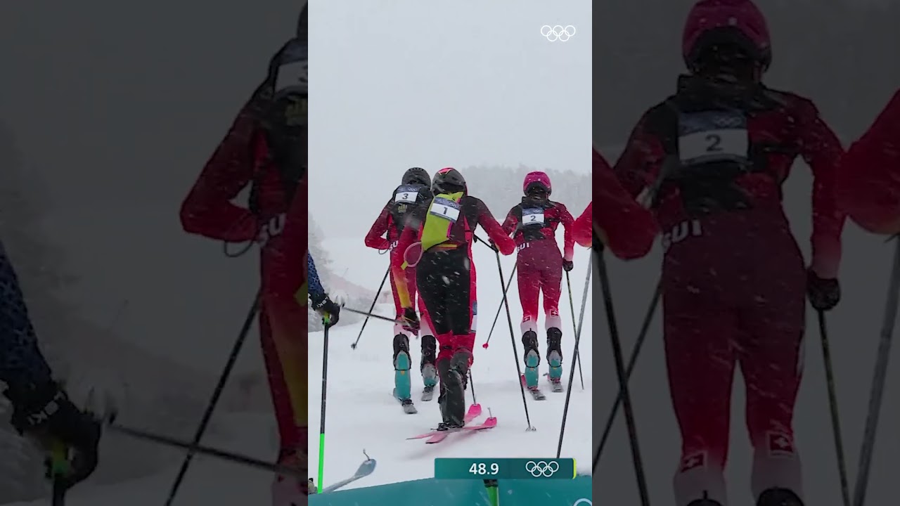 Crossing the line to secure your country's first #WinterOlympics gold medal in more than 50 years!