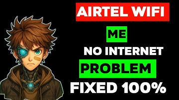 Airtel wifi no internet problem - Airtel airfiber no internet problem