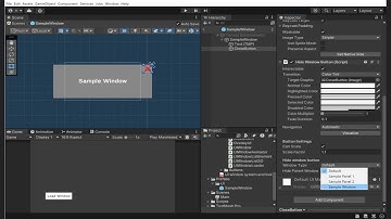 UI WINDOW SYSTEM AND TOOLS Tutorial