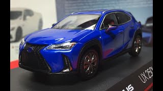 KYOSHO ORIGINAL 1/43 Lexus UX250H"F Sport"(Heat blue contrast layering)
